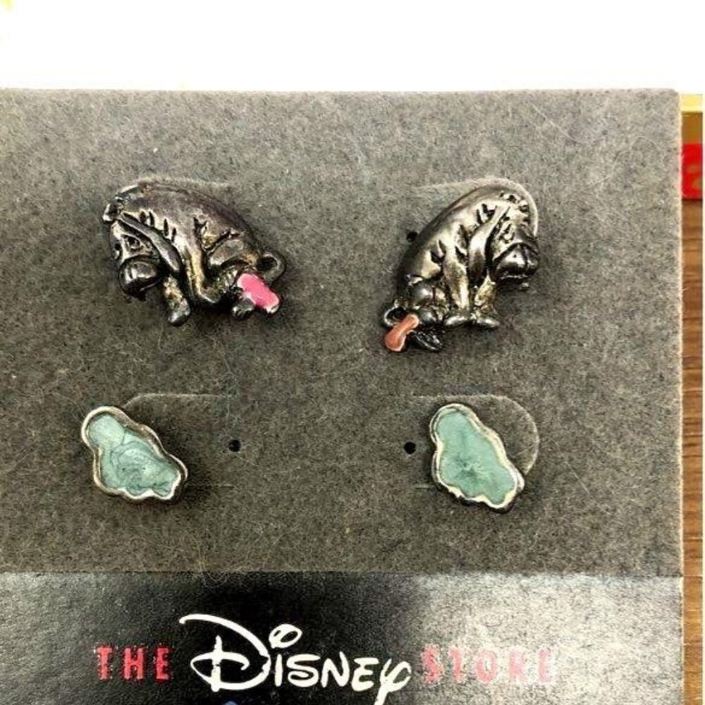 NWT Disney Winnie the Pooh Eeyore 2 pack earrings
